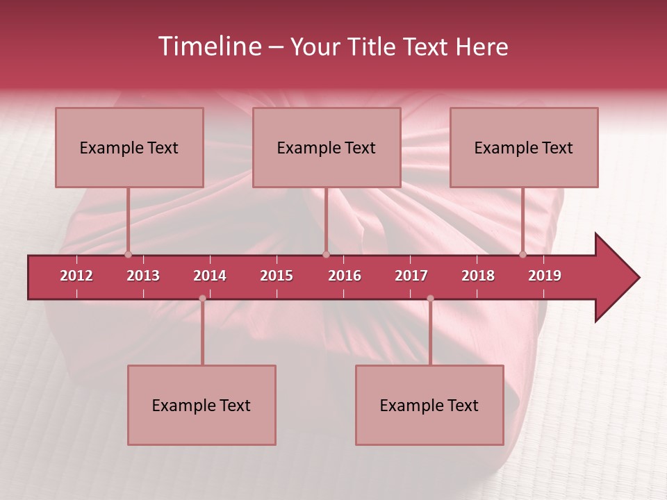 Tatami Wrapping Box PowerPoint Template