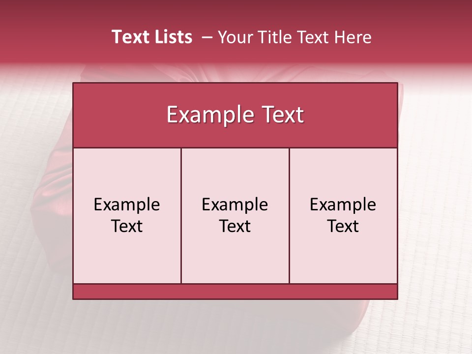 Tatami Wrapping Box PowerPoint Template
