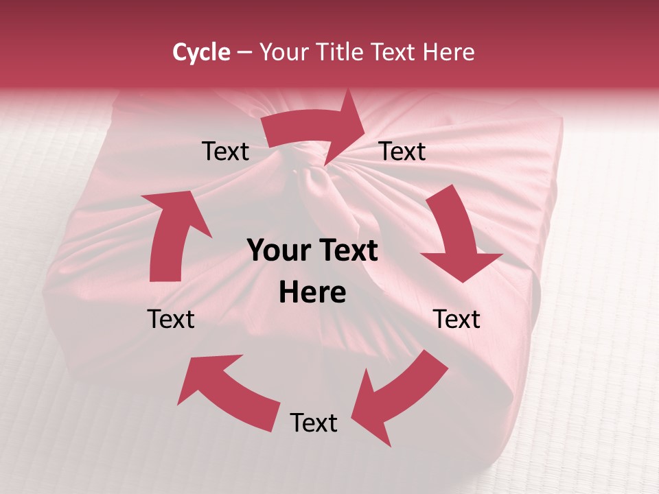 Tatami Wrapping Box PowerPoint Template