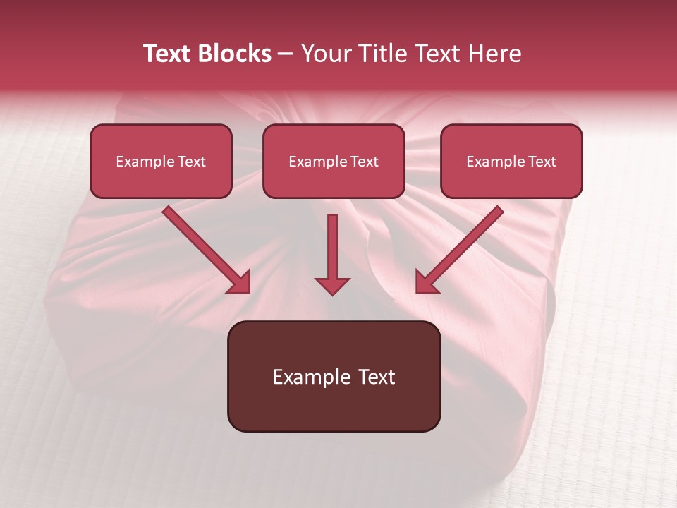 Tatami Wrapping Box PowerPoint Template