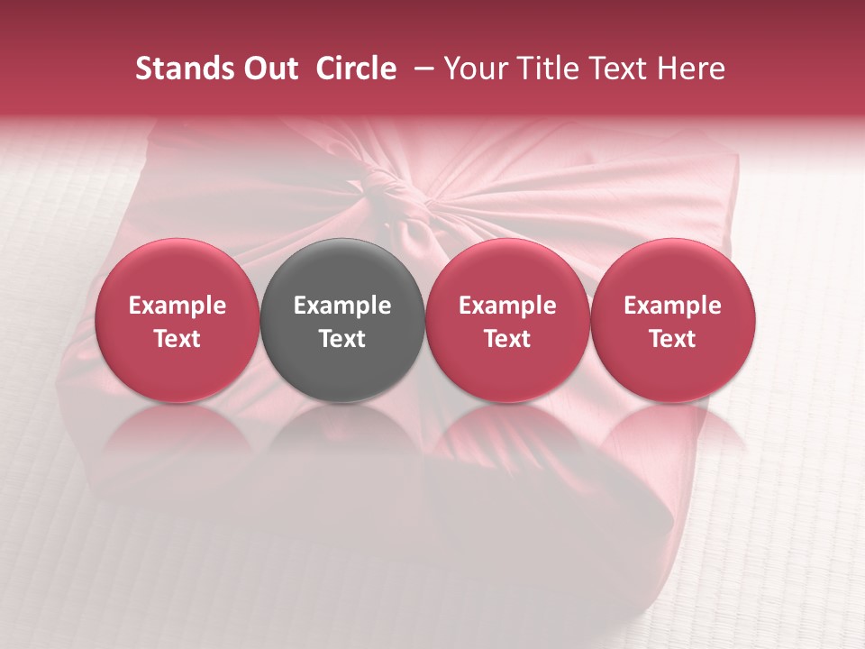 Tatami Wrapping Box PowerPoint Template