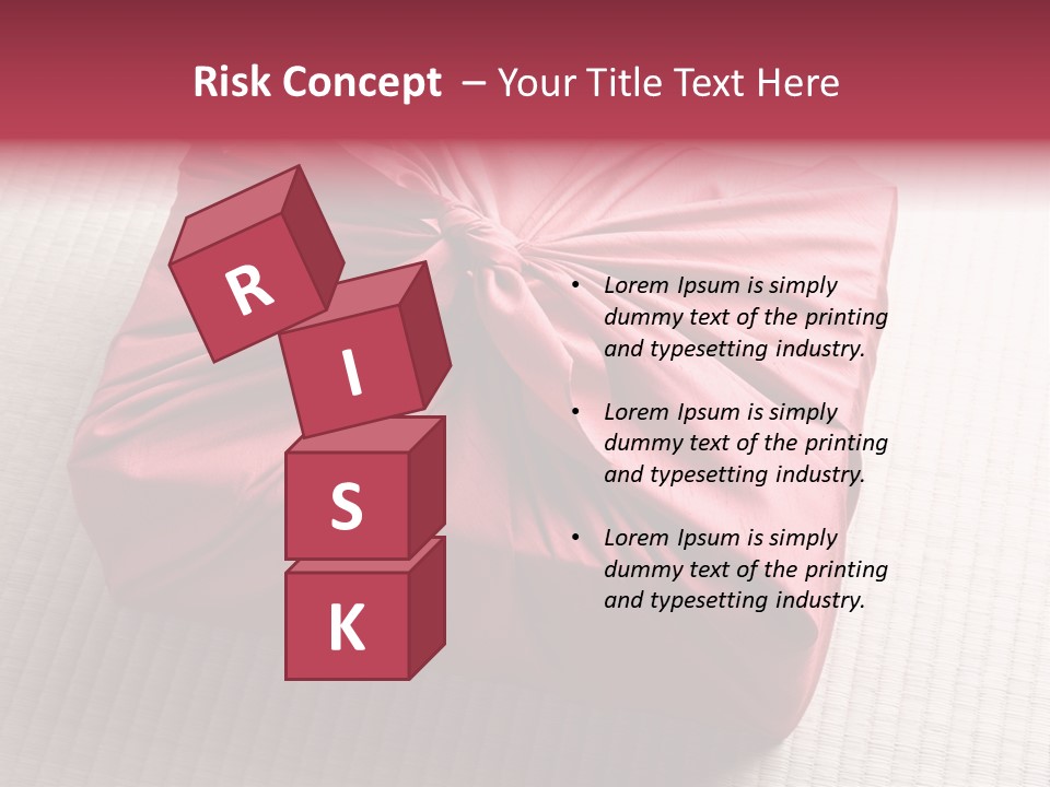 Tatami Wrapping Box PowerPoint Template