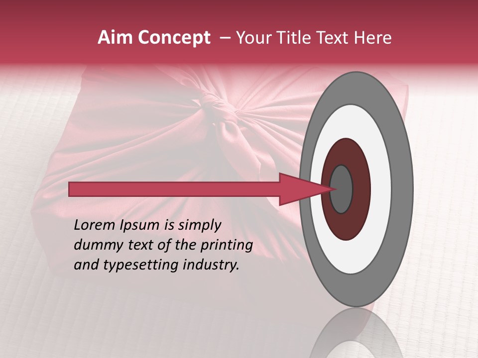 Tatami Wrapping Box PowerPoint Template