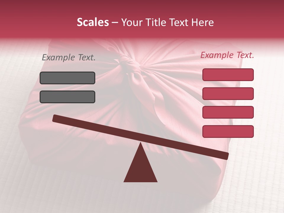 Tatami Wrapping Box PowerPoint Template