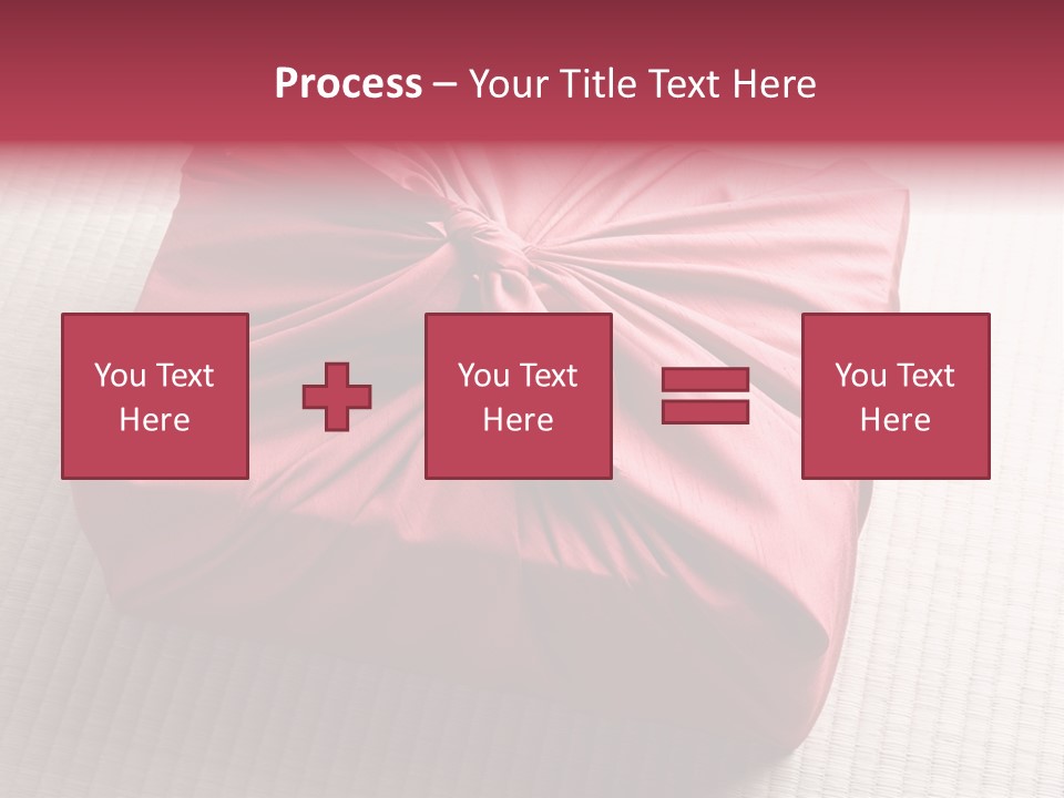Tatami Wrapping Box PowerPoint Template