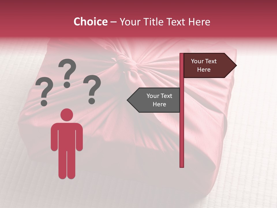 Tatami Wrapping Box PowerPoint Template
