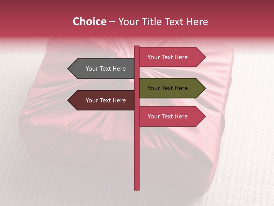 Tatami Wrapping Box PowerPoint Template