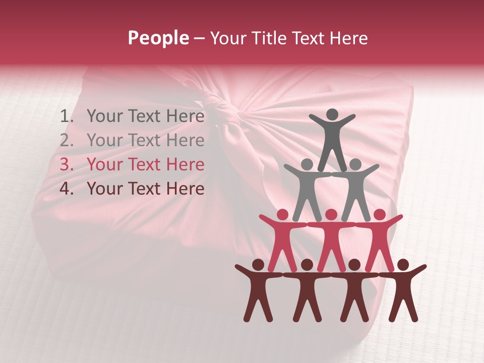 Tatami Wrapping Box PowerPoint Template