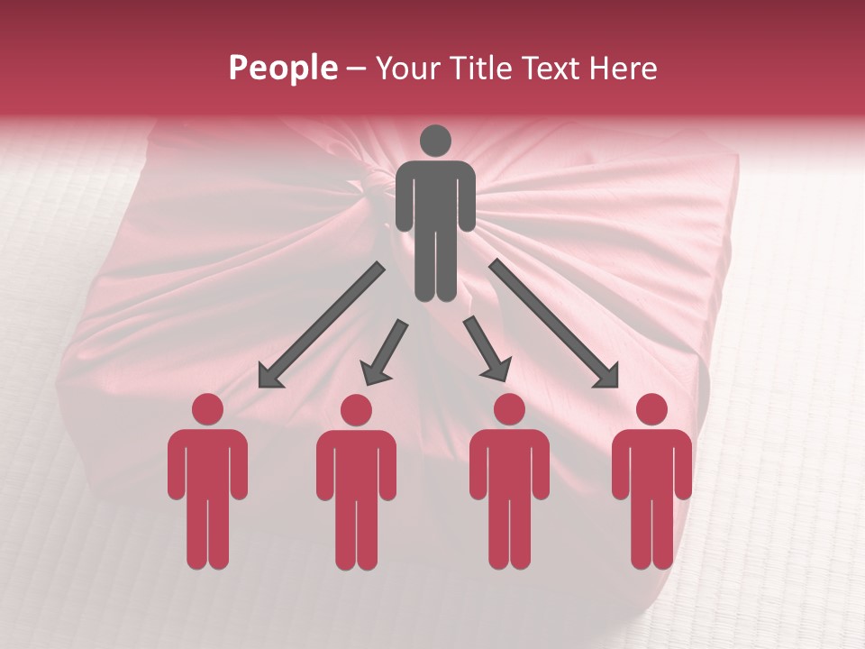 Tatami Wrapping Box PowerPoint Template
