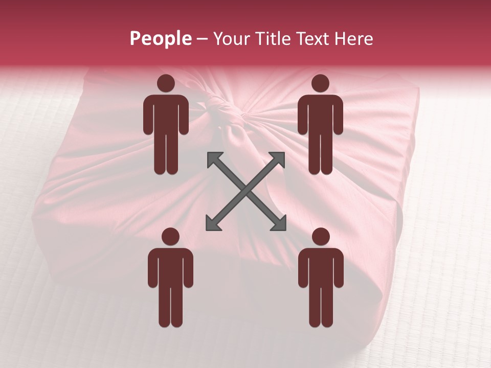 Tatami Wrapping Box PowerPoint Template