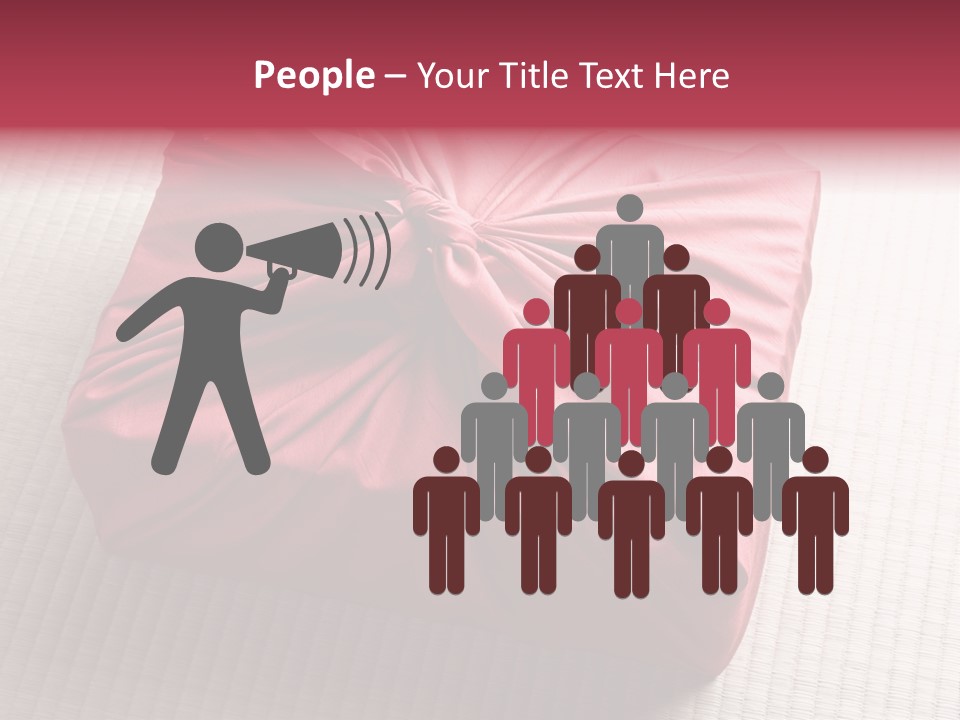 Tatami Wrapping Box PowerPoint Template