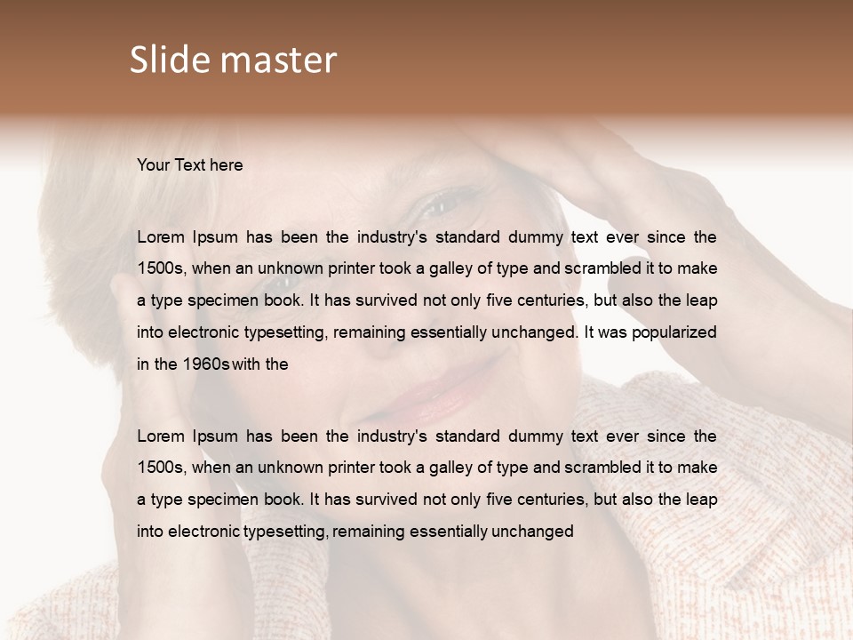 Disaster Crisis Tired PowerPoint Template