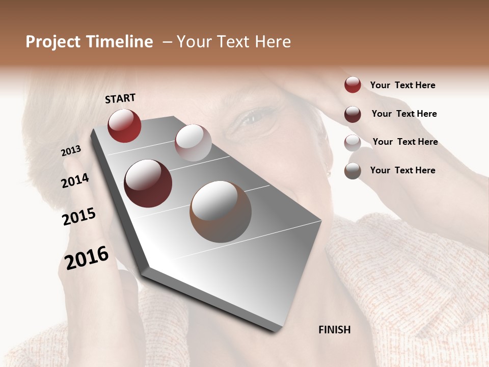 Disaster Crisis Tired PowerPoint Template
