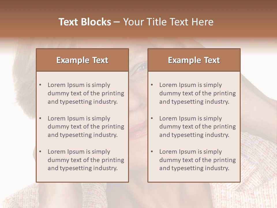 Disaster Crisis Tired PowerPoint Template