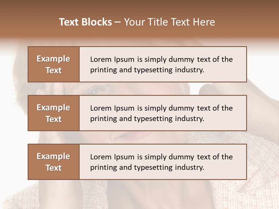 Disaster Crisis Tired PowerPoint Template