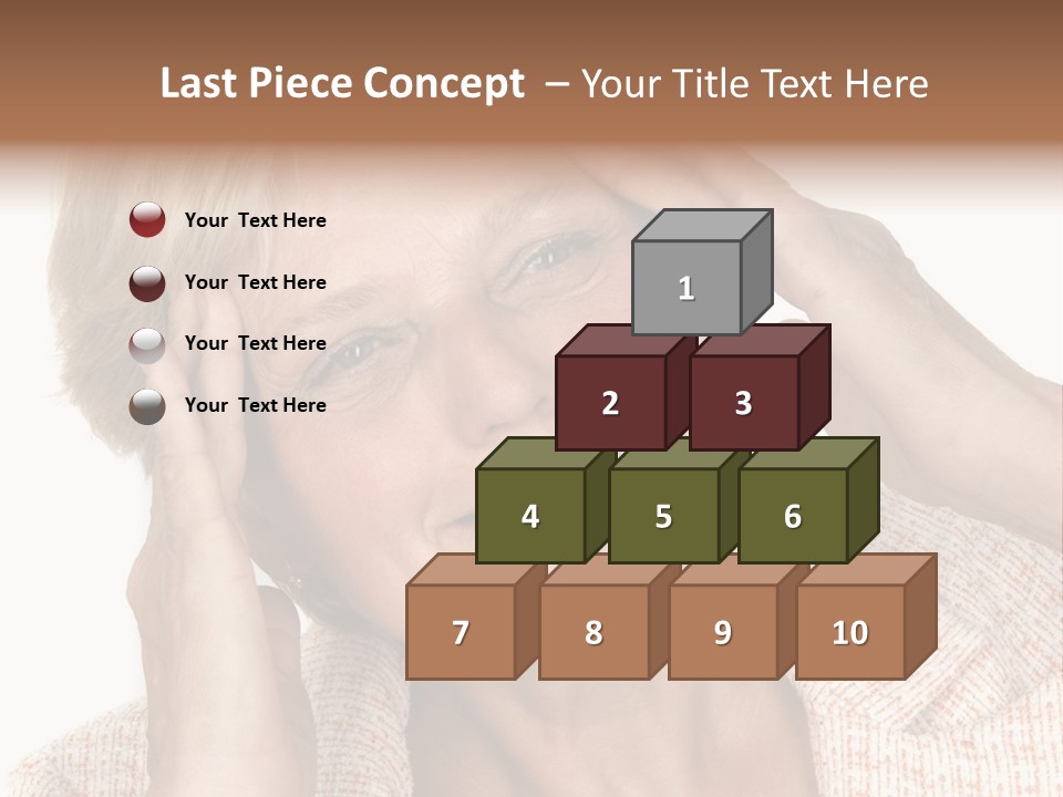 Disaster Crisis Tired PowerPoint Template