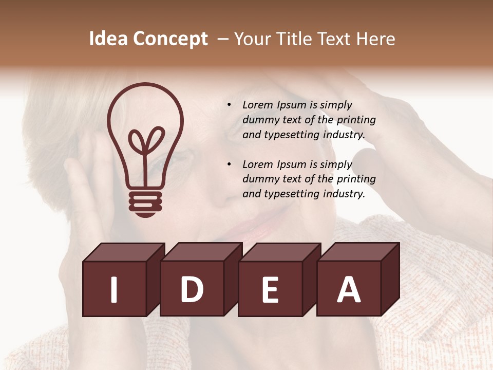 Disaster Crisis Tired PowerPoint Template