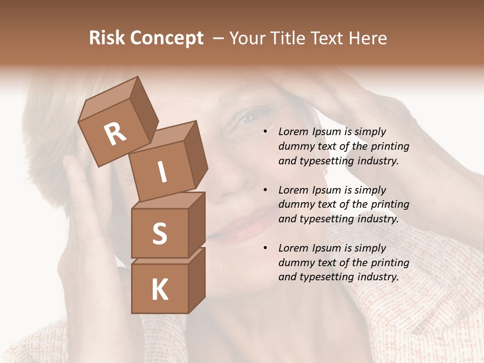 Disaster Crisis Tired PowerPoint Template