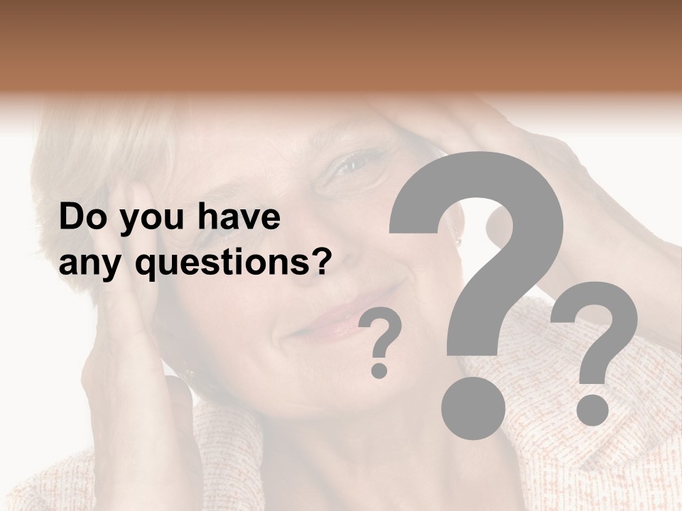 Disaster Crisis Tired PowerPoint Template