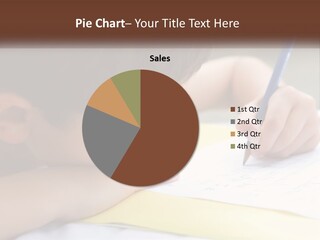 Student Hold Son PowerPoint Template