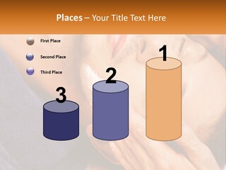 Male Massage Mask PowerPoint Template