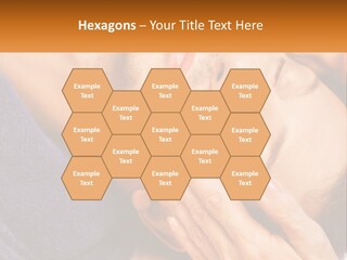 Male Massage Mask PowerPoint Template