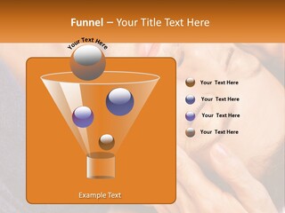 Male Massage Mask PowerPoint Template