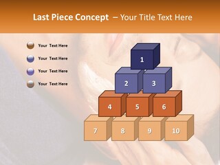 Male Massage Mask PowerPoint Template