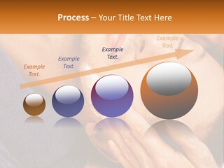 Male Massage Mask PowerPoint Template