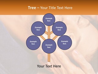 Male Massage Mask PowerPoint Template