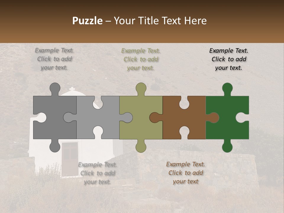 Tourism Greek Old PowerPoint Template