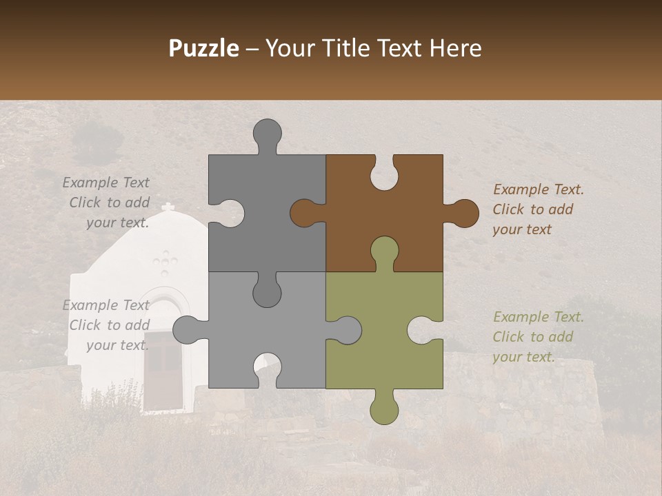 Tourism Greek Old PowerPoint Template