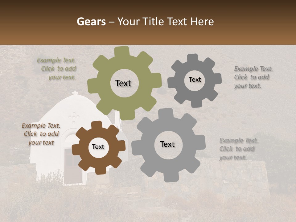 Tourism Greek Old PowerPoint Template