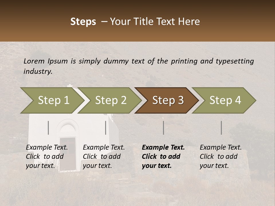 Tourism Greek Old PowerPoint Template