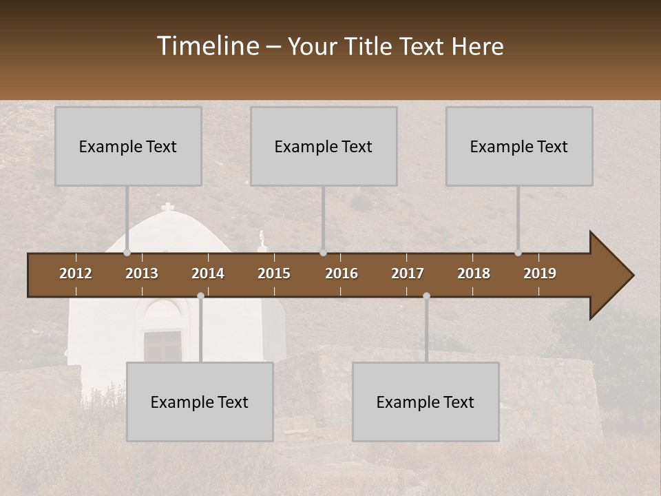 Tourism Greek Old PowerPoint Template