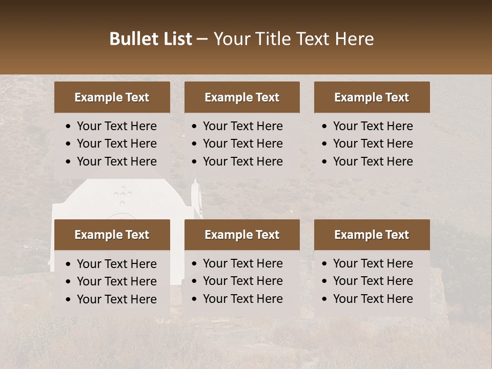 Tourism Greek Old PowerPoint Template