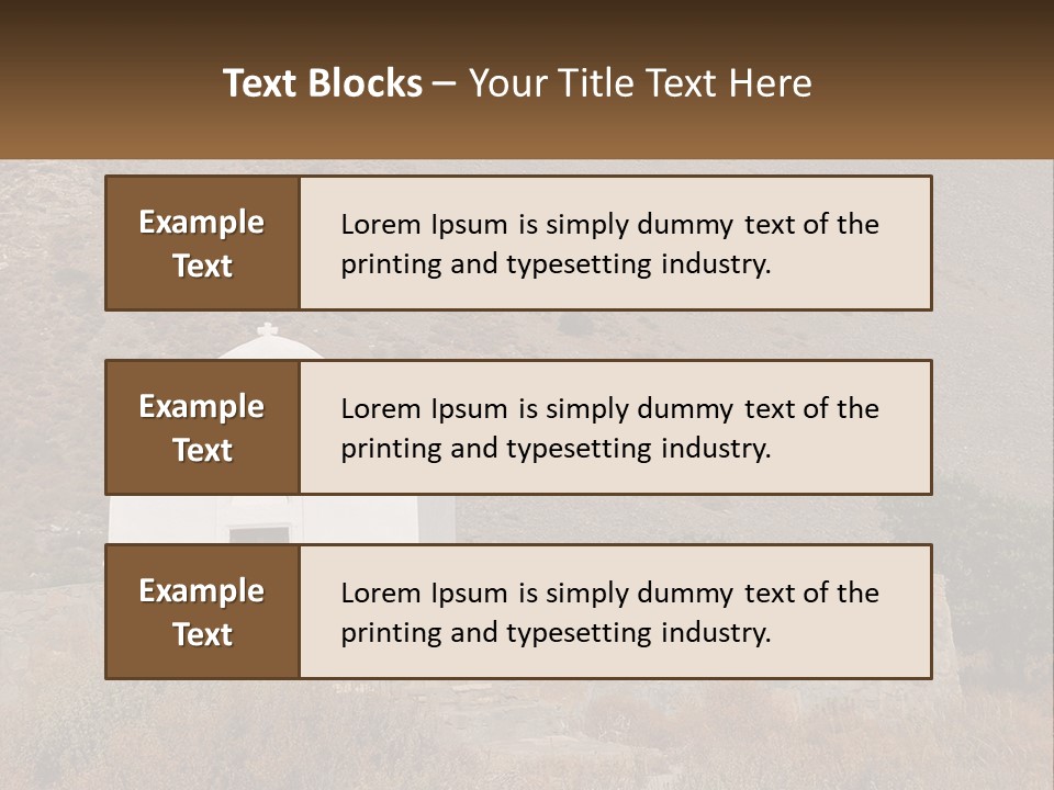 Tourism Greek Old PowerPoint Template