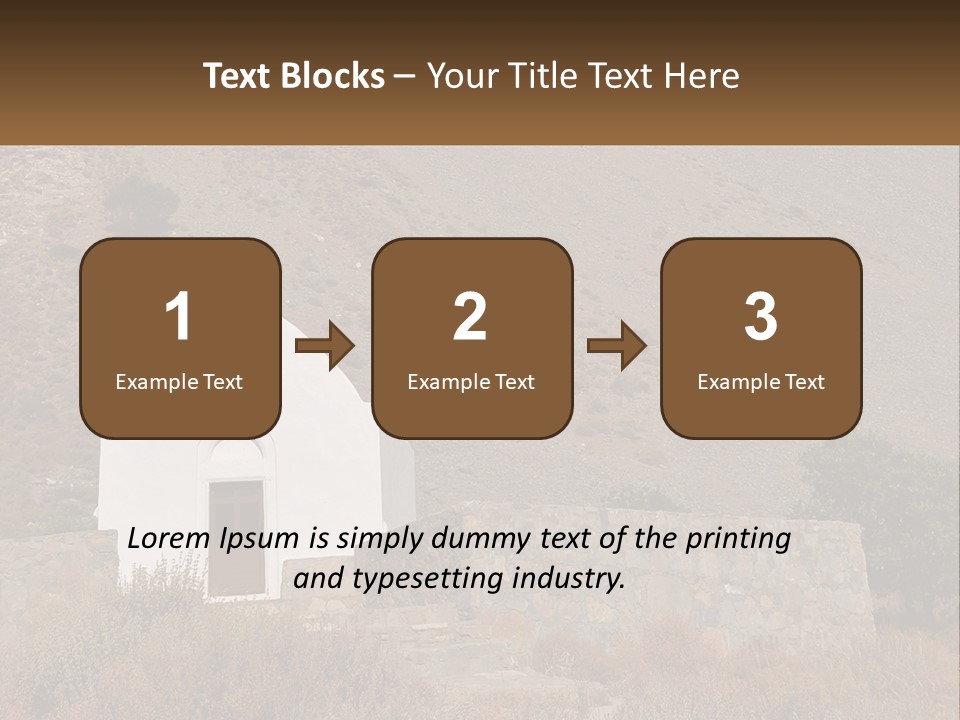 Tourism Greek Old PowerPoint Template