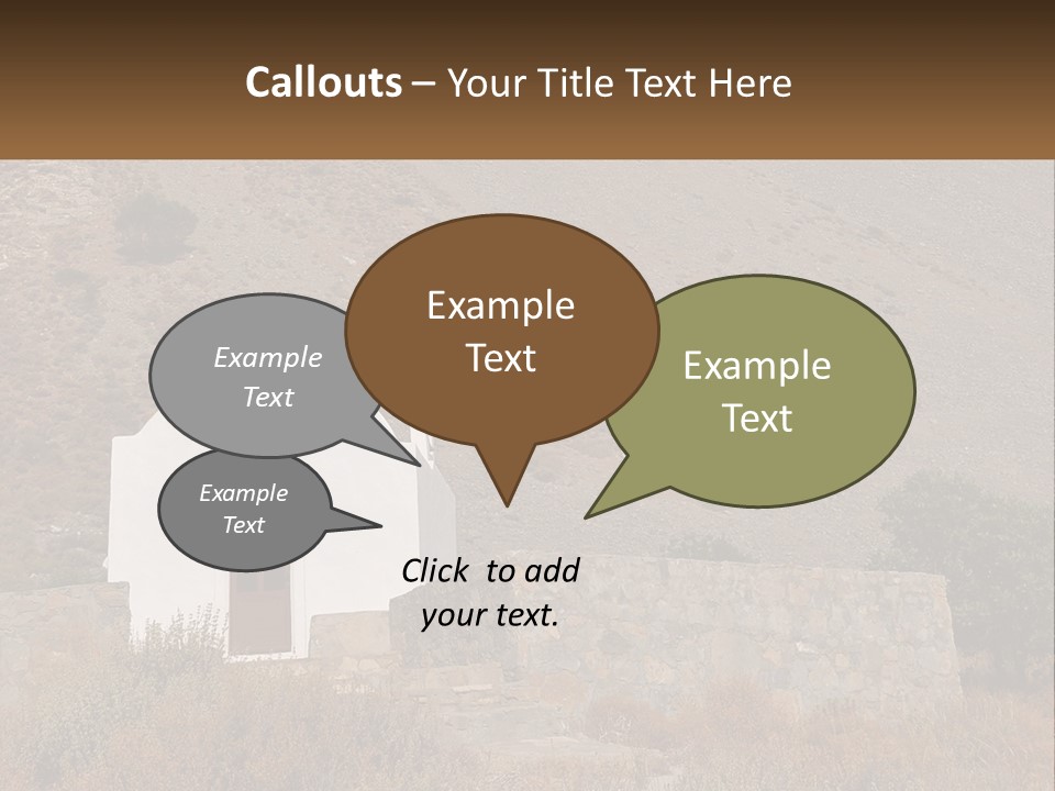 Tourism Greek Old PowerPoint Template