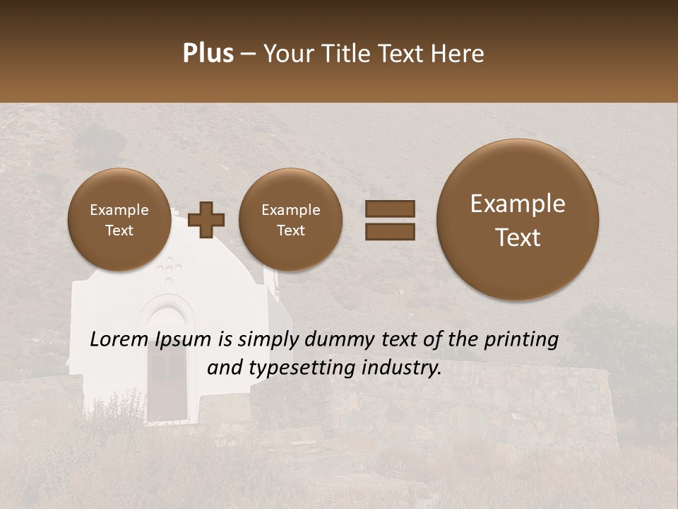 Tourism Greek Old PowerPoint Template