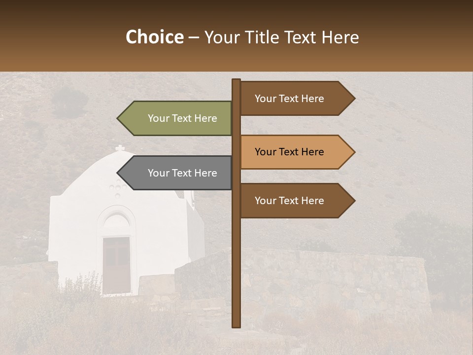 Tourism Greek Old PowerPoint Template