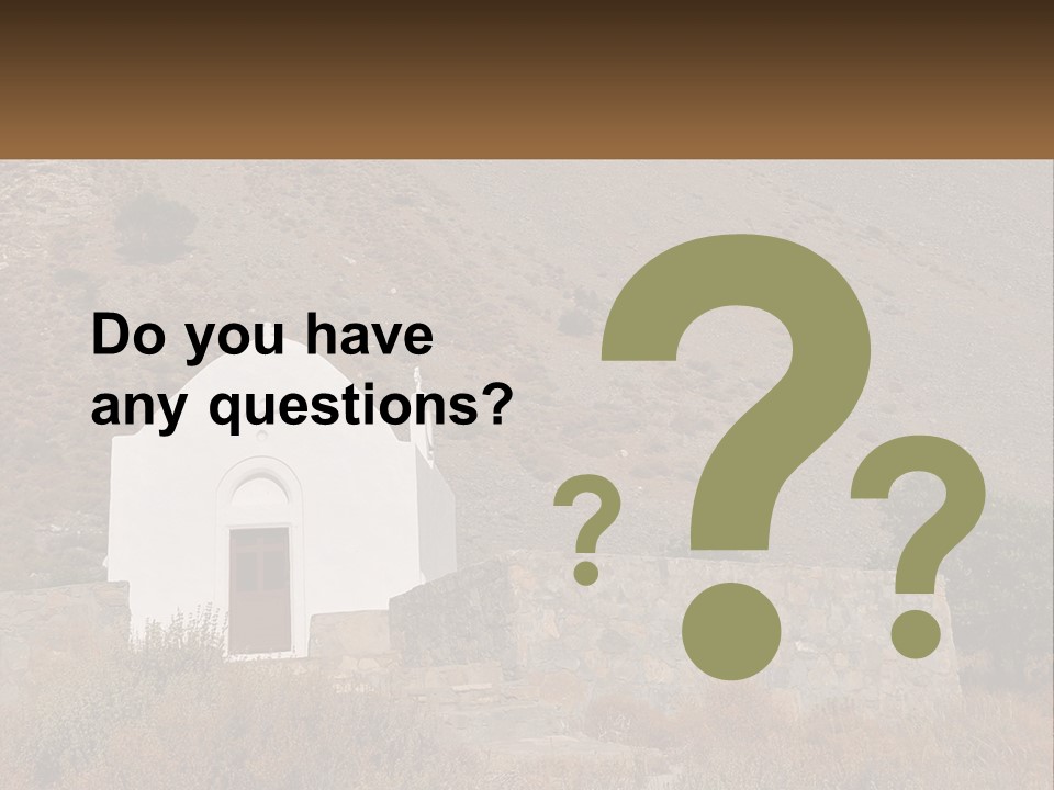 Tourism Greek Old PowerPoint Template