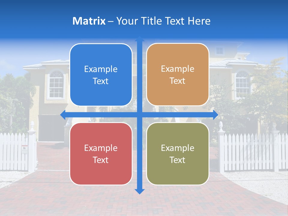 Domicile Palms Lifestyle PowerPoint Template