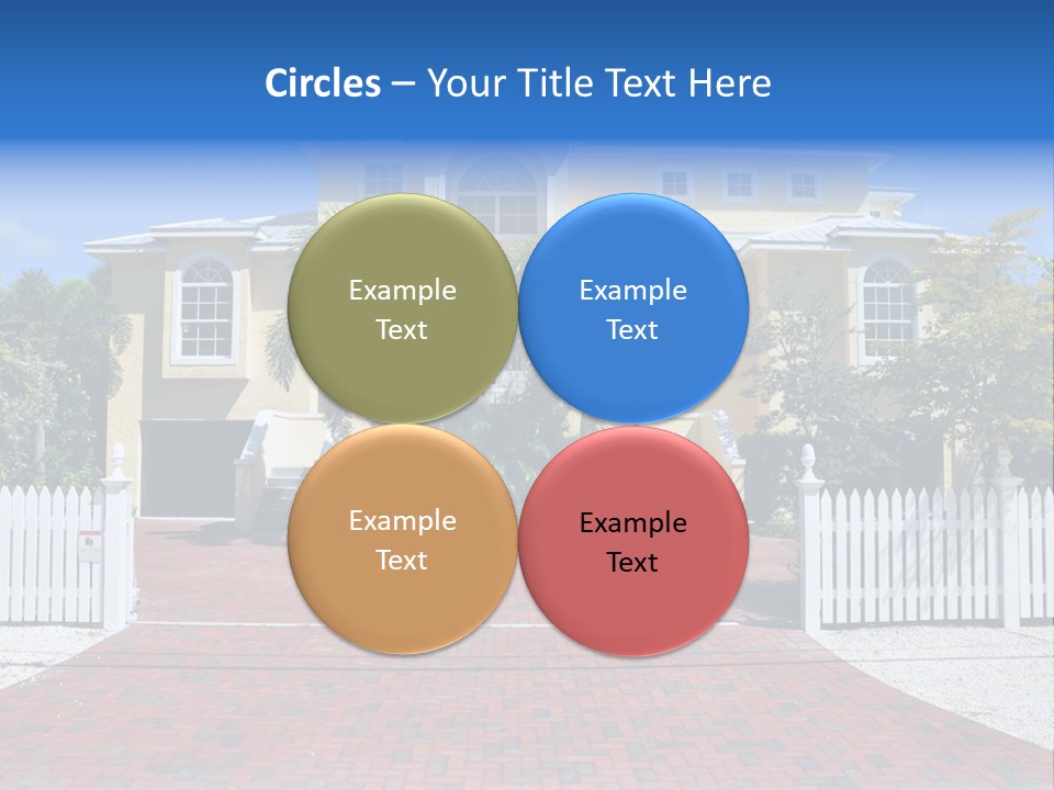 Domicile Palms Lifestyle PowerPoint Template