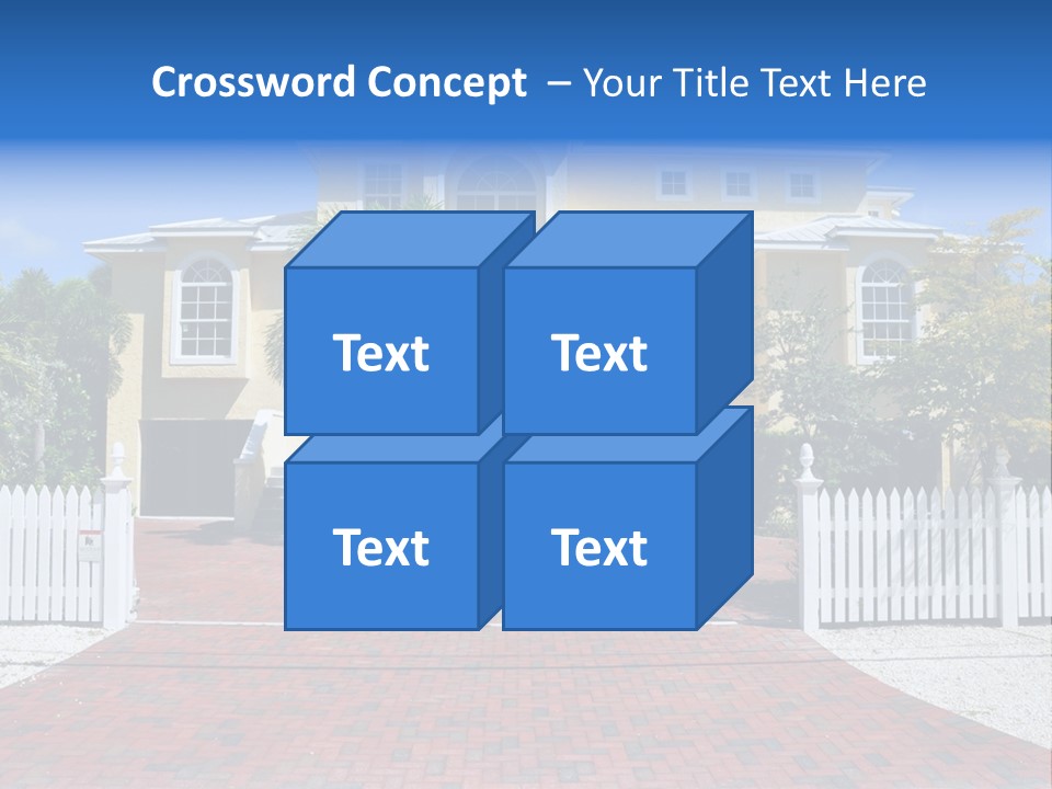 Domicile Palms Lifestyle PowerPoint Template
