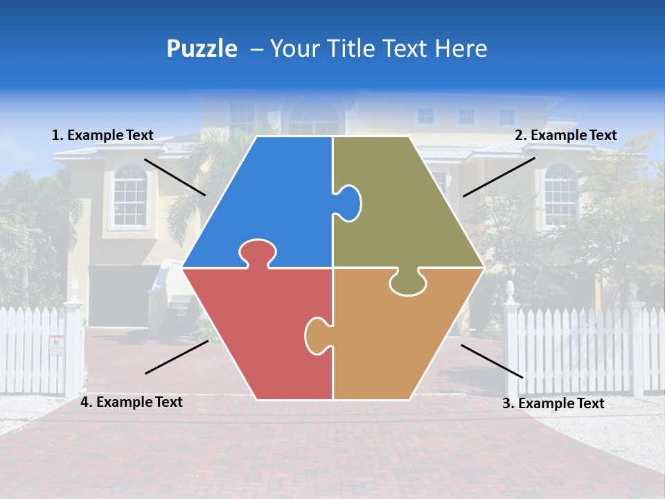 Domicile Palms Lifestyle PowerPoint Template