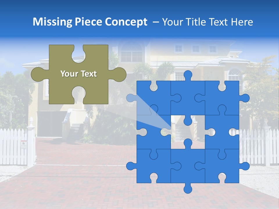 Domicile Palms Lifestyle PowerPoint Template