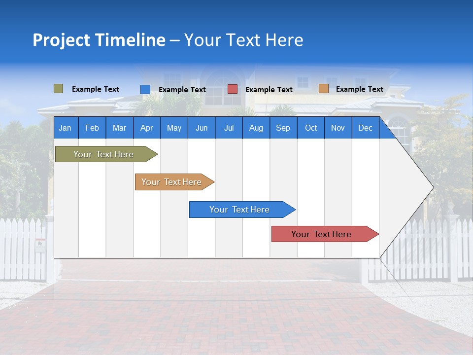 Domicile Palms Lifestyle PowerPoint Template