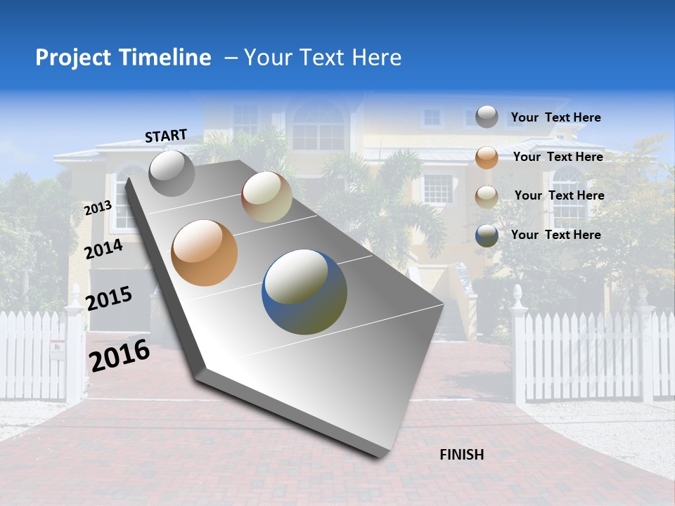 Domicile Palms Lifestyle PowerPoint Template