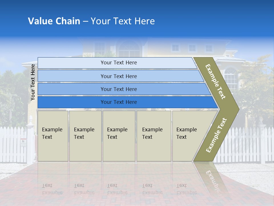 Domicile Palms Lifestyle PowerPoint Template